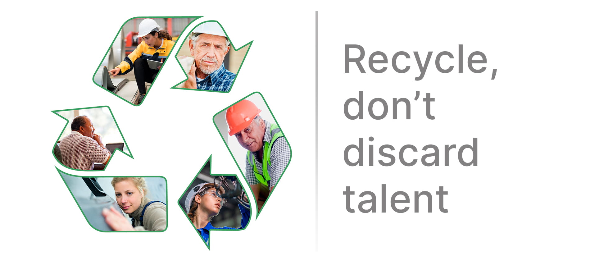 recicla, no descartes el talento